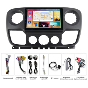 Szhmup 10.1 inch màn hình cảm ứng <span class=keywords><strong>Android</strong></span> Car đài phát thanh <span class=keywords><strong>GPS</strong></span> Hệ thống định vị xe đa phương tiện Player cho Renault Master 2015 - Product Image 5