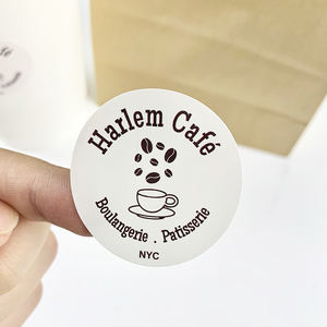 <span class=keywords><strong>Pacchetto</strong></span> di rotoli per la stampa di etichette in vinile con adesivi rotondi personalizzati impermeabili - Product Image 6