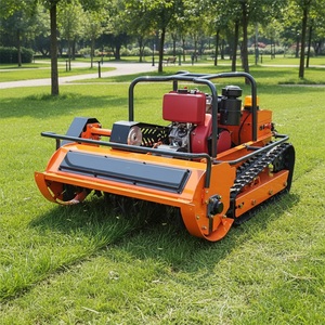 Nouvelle Arrivée Tondeuse Robotisée Mini Ferme à Fléaux 800mm 1000mm 1200mm RC Diesel sur Chenilles pour la Coupe de l'Herbe - Product Image 2