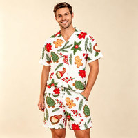 Pyjamas de Noël pour femmes, ensemble à manches courtes, pyjamas de fête, vêtements de nuit pour femmes, ensemble confortable, pyjamas de famille, pyjamas personnalisés pour femmes