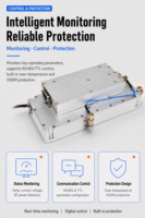 Amplificateur de puissance RF GaN 100W à haute efficacité (31-43%) 300-6000 MHz, gain 45dB, VSWR≤2, autres outils pour drones et sécurité professionnelle