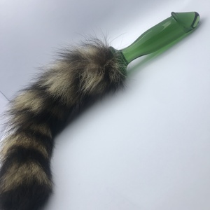 Großhandel Transparenter Borosilikatglas-Dildo mit Künstlichem Schwanz 4 #   100% Wasserdichte Umweltfreundliche Sexspielzeuge für Frauen - Product Image 2