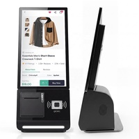 Kiosque de commande automatique McDonald's USW YC156 15,6 pouces pour comptoir, matériel vierge CE OEM ODM, terminal de point de vente pour restaurant, Android 11