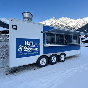 2025 <b>Kitchen</b> Pizza BBQ Fast For Sale In USA Mobile Coffee Equipped Food Truck With DOT CE - Product Image 2