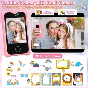 Jumon Kids Smart Phone Toys 2.8inch Touchscreen Toddler Learning Puzzle Game Music Palyer for Girls Boys - Product Image 6