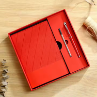 Ensemble cadeau de carnet A5 écologique de luxe, boîte d'entreprise, stylo, impression UV, logo personnalisé, cadeau promotionnel d'entreprise, designs variés