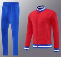 Veste de sport personnalisée de haute qualité avec logo, nouvelle collection 2026, ensemble survêtement de football (haut et pantalon) pour homme