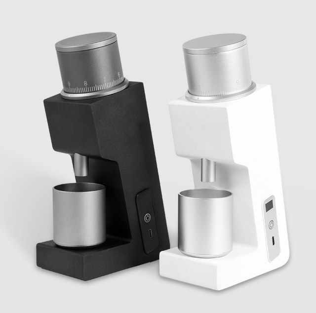 Rechargeable Single Dose Low Noise Low Power Mini Electric Home Coffee Grinder One Button Start Automatic Coffee Grinder for Car