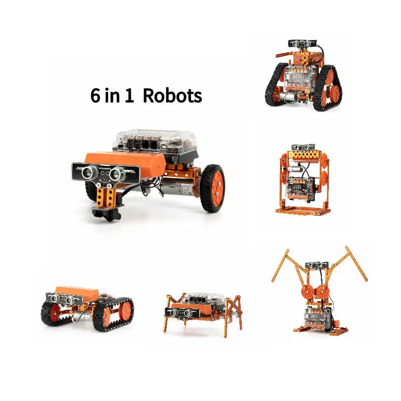 New Arrival Kid Toys Creative Robot Building Toy Coding Robot Learning Educational for Child 181017 WEEEMAKE Bluetooth, IR