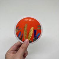 Papier d'art personnalisé en couleur découpé à l'emporte-pièce en forme de cercle rond pour cartes de visite impression de cartes de vœux de remerciement