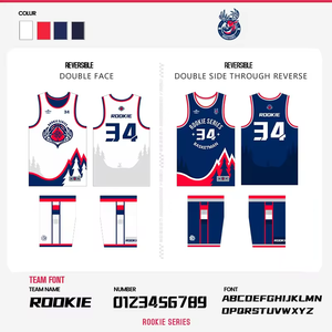 Susugoo, Conjunto de camiseta de baloncesto personalizado para hombres y mujeres, uniformes de equipo sublimados transpirables al por mayor para hombres y mujeres - Product Image 4