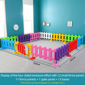Clôture pour bébé Parc pour bébé Enclos de sécurité pour tout-petits Matériel PP Écologique Base antidérapante pour l'école et la maison - Product Image 4