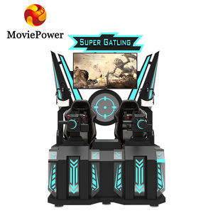 Machine de <span class=keywords><strong>jeu</strong></span> de tir VR commerciale Super Gatling Gun, simulateur de divertissement à domicile - Product Image 2