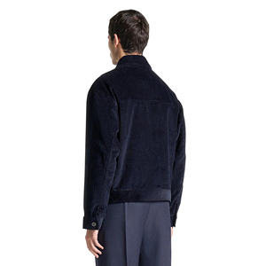 High Street Fashion Wholesale Custom Logo Casual Bomber Corduroy Trucker <strong>Jacket</strong> - Product Image 4