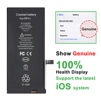Nouvelle mise à niveau IOS 100% Santé de la batterie pour iPhone – Résolution des messages d'alerte et réparation de la batterie du téléphone pour iPhone 11 – Garantie 18 mois CE