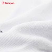 Chaussettes athlétiques mi-mollet Kumpoo KSO-780 avec talon et orteils renforcés, soutien de la voûte plantaire, résistantes à l'usure, absorption des chocs, respirantes