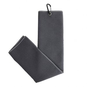 Serviette de golf en microfibre personnalisable à séchage rapide et haute absorption pour enfants, écologique, rectangulaire, brodée, tissée, couleur unie, pour le camping - Product Image 6