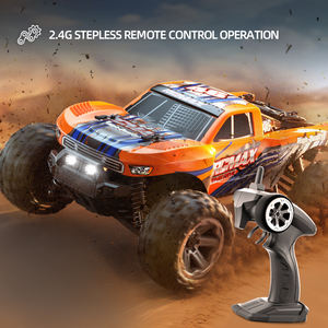 Voiture télécommandée Monster Truck 4x4 brossée 1:14 - Télécommande 2.4G, moteur à aimant puissant RS390 à couple élevé, phares LED et barre <span class=keywords><strong>de</strong></span> roulement - Product Image 3