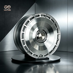 Cerchi in Lega di Lusso da 21 Pollici, Finitura Argento Spazzolato, Design Aerodinamico Monoblocco per <span class=keywords><strong>Audi</strong></span> E-<span class=keywords><strong>Tron</strong></span> e BMW IX - Product Image 1