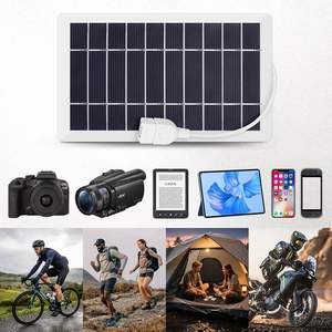 Kit de Panel Solar Monocristalino ALECTER de 10W, Certificado CE TUV, >21.5% de Eficiencia, IP62 Impermeable, Cargador de Teléfono Ligero - Product Image 3