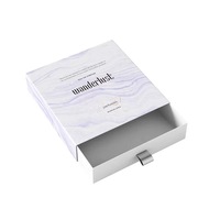 Scatola regalo a conchiglia di fascia alta Custom Design portagioie con Logo stampato scatole di carta Packaging personalizzato per cartone speciale