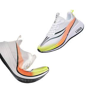 Zapatillas deportivas personalizadas para hombre, zapatillas deportivas informales de malla con perspectiva a la moda con logotipo - Product Image 1