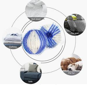 Bolas de Lavandería para Eliminar Pelusas, Filtro de Pelusas para <span class=keywords><strong>Lavadora</strong></span>, Bolas de Limpieza para Pelusas, Recolector de Suciedad, <span class=keywords><strong>Bola</strong></span> de Lavandería - Product Image 4
