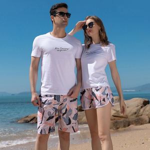 New Digital Print Couples <b>Swimsuit</b> Custom Cover-up Breathable Swimwear Hot Selling Beach Boxer Shorts - Product Image 3
