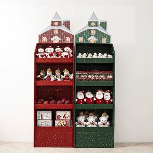 定制超市零售展示架 活动式纸板落地展示架 纸板产品展示架 - Product Image 2