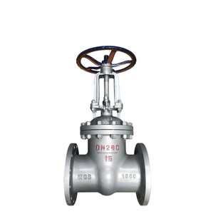 Válvula de Compuerta Manual PN16 Estándar ANSI de Acero Inoxidable 304 de 12" y 24" para Agua, Gas y Aceite con Sellos de PTFE/Graphite Flexible - Normal - Product Image 1