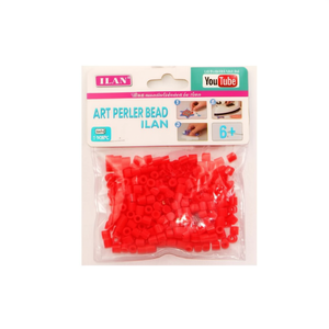 Perline ILAN Art Perler 5x5mm Rosso Anguria per Creazioni Artigianali e Gioielli Fai-da-Te - Product Image 2