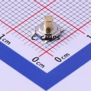 TS-1187A-C-H-B Tactile Switch SMD Switch Single Pole Single Throw Round Button 2.6N Vertical Mount - Product Image 1
