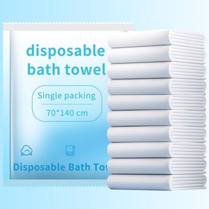 Hữu Cơ Không Dệt Khăn Tắm Nén Dùng Một Lần Cơ Thể Tóc Khô Khăn Xách Tay Thiết Kế Cho Tóc Khô Bán Buôn Cho - Product Image 3