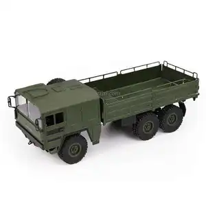 JJRC Q64 1:16 2.4G 6WD Rc auto militare 6x6 camion fuoristrada Rock Crawler RTR giocattoli per bambini RC auto giocattoli