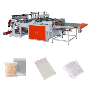 PE OPP BOPP high speed two channel side sealing bag making machine