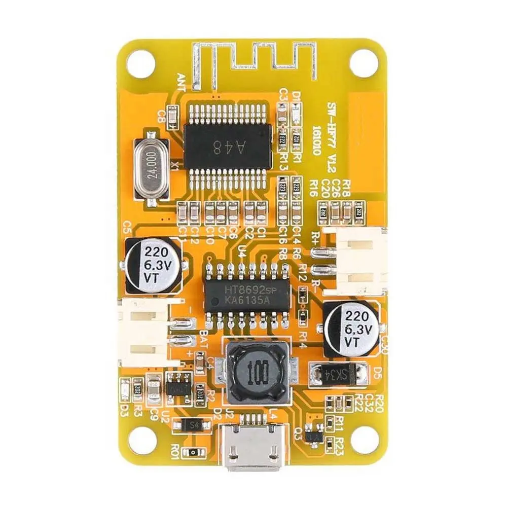 Taidacent 6W मोनो BLE डिजिटल एम्पलीफायर बोर्ड BLE स्पीकर DIY बोर्ड संशोधित BLE ऑडियो रिसीवर एम्पलीफायर