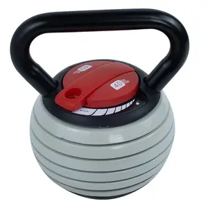 Adjustable Kettlebell Weights Set Exercise Fitness Kettle Ball Dumbbell Grip Weight Kettlebells for Men Women Home Gym Workout