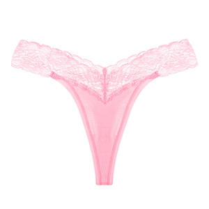 Tanga de Encaje de Alta Calidad al por Mayor, Ropa Interior de Bikini para Mujer, Tanga Sexy con Espalda en T, Lencería sin Costuras, Bragas, Ropa de Mujer. - Product Image 6