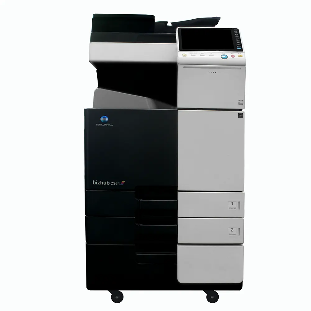 Sıcak satış kullanılan fotokopi makinesi Konica Minolta Bizhub C364 A3 renkli yazıcı