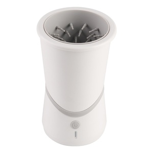 Taza de lavado de pies completamente automática para gatos y perros, taza de lavado de patas eléctrica con carga USB de estilo bonito, directamente del fabricante