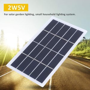 Xách tay 5V 2 Wát Mini panel năng lượng mặt trời mô-đun Micro đa tinh thể tế bào cho cắm trại ngoài trời du lịch USB ngân hàng điện cho máy ảnh máy tính xách tay - Product Image 4