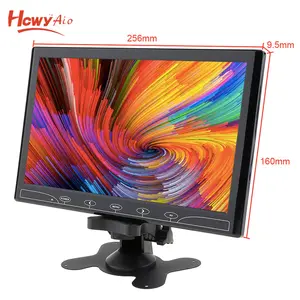 <span class=keywords><strong>Mini</strong></span> Pantalla IPS de 1280*800, Pantalla TFT LCD de 10 Pulgadas para Automóvil, Alta Resolución, Monitor de Espejo Retrovisor TFT LCD <span class=keywords><strong>VGA</strong></span> a Color de 10 Pulgadas - Product Image 1