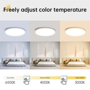 Hiện đại Vòng không thấm nước Vòng Ultra Slim điều khiển từ xa ánh sáng trần cho phòng khách phòng ngủ - Product Image 5