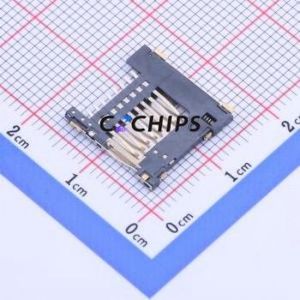 HYCW97-TF08-140B SD Card / Memory Card Connector SMD Connector Self-Return Type MicroSD Card (TF Card) Card Holder With - Product Image 2