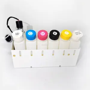 DTF White ink supply ciss ink tank system for epson L1800 L805 L18050 dtf printer with white ink stirring and circulation