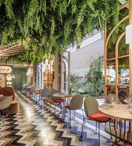 Juego de Muebles de Comedor de Ratán Moderno, Diseño Contemporáneo, Ecológico, Mesas y Sillas de Grado Comercial para Restaurante, Diseño Song, 5 Años de Garantía - Product Image 5