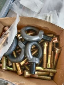 Pernos de cabeza hexagonal estándar Din580, acero al carbono 304, tuerca de perno de ojo de acero inoxidable, acabado Chapado en zinc disponible, 20mm, 100mm, 40mm, 50mm - Product Image 6