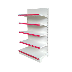 Sou Mi Ka Supermarket Shelves 5 Layers Adjustable Perforated Shelving Middleweight For Retail Stores - Product Image 1