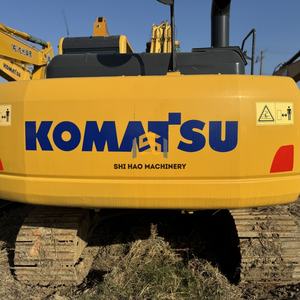 Excavatrice hydraulique sur chenilles Komatsu PC200 d'occasion de 20 tonnes, durable et très vendue pour les projets de construction - Product Image 2