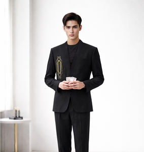 Costumes d'affaires pour hommes sur mesure OEM ODM, vêtements de travail, costumes formels pour gentlemen - Product Image 6